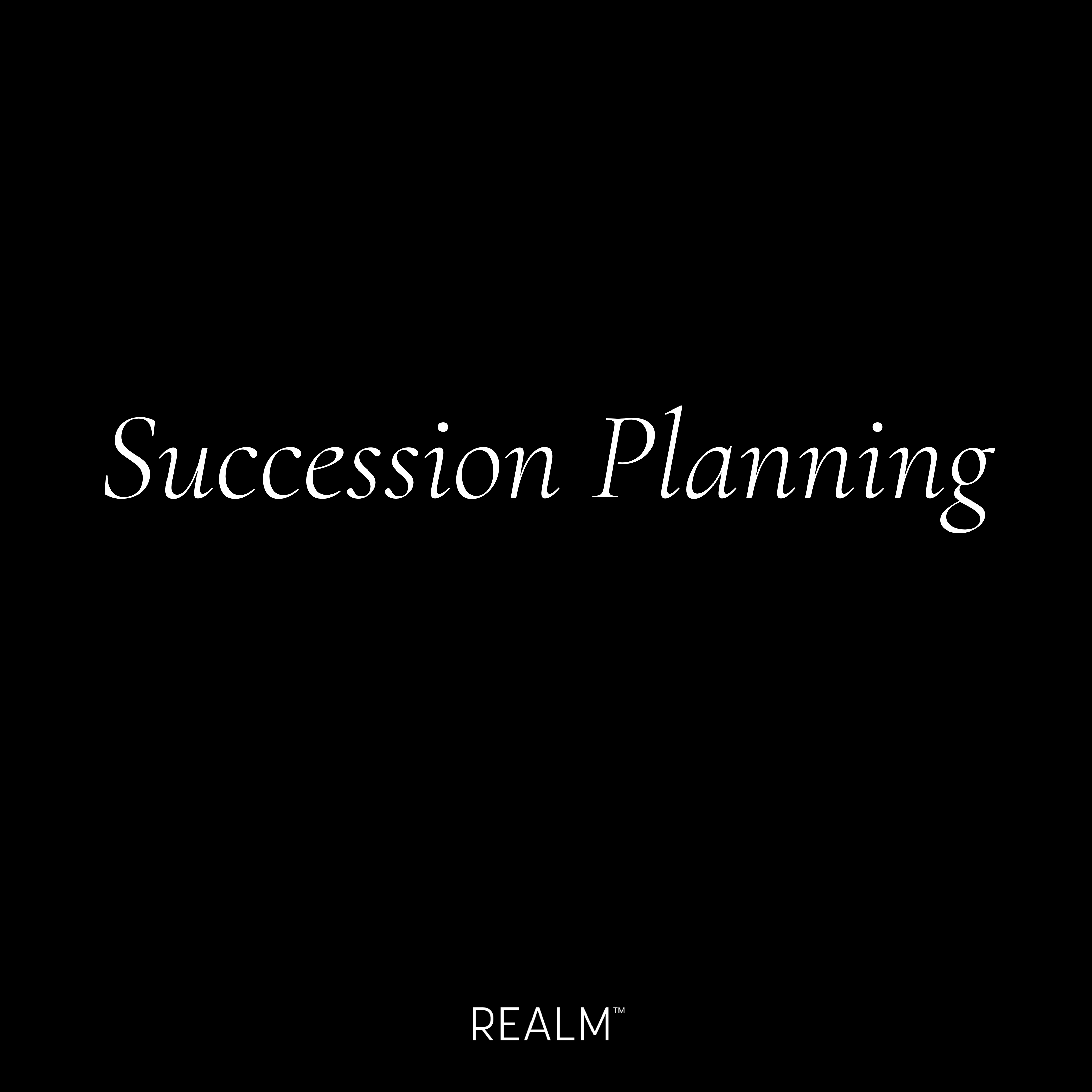 Succession Planning