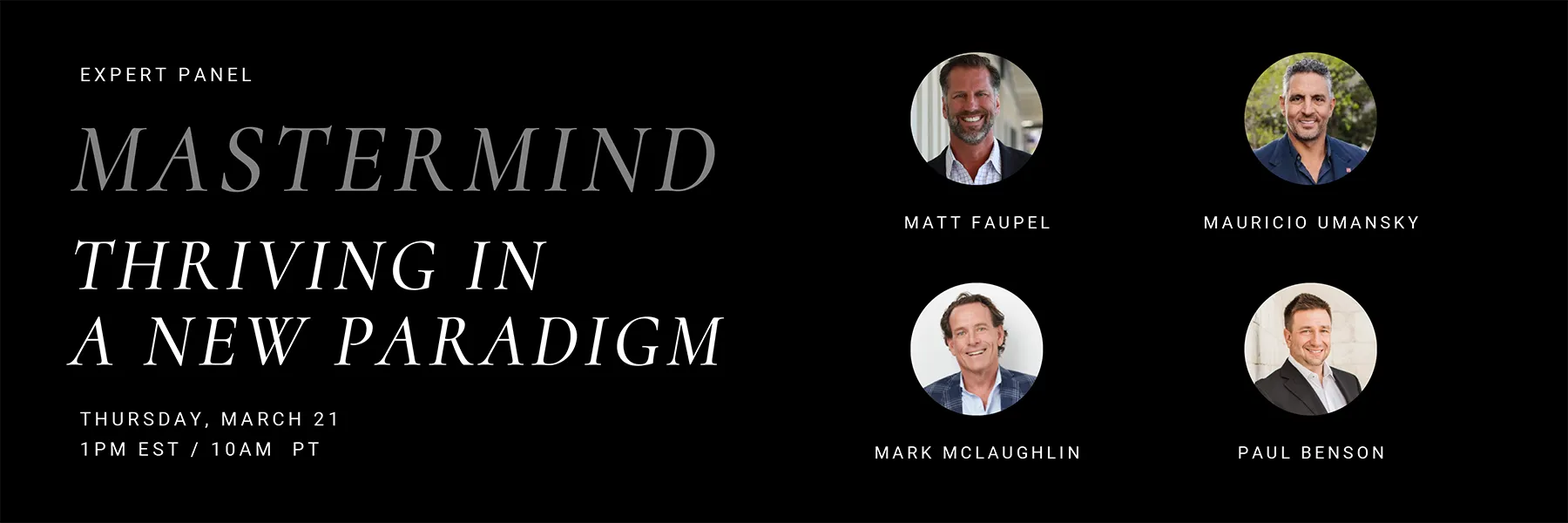 Mastermind | Thriving in a New Paradigm